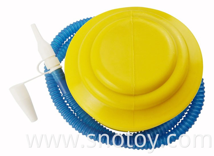 Foot pressure air pump plastic foot pumps for balloon